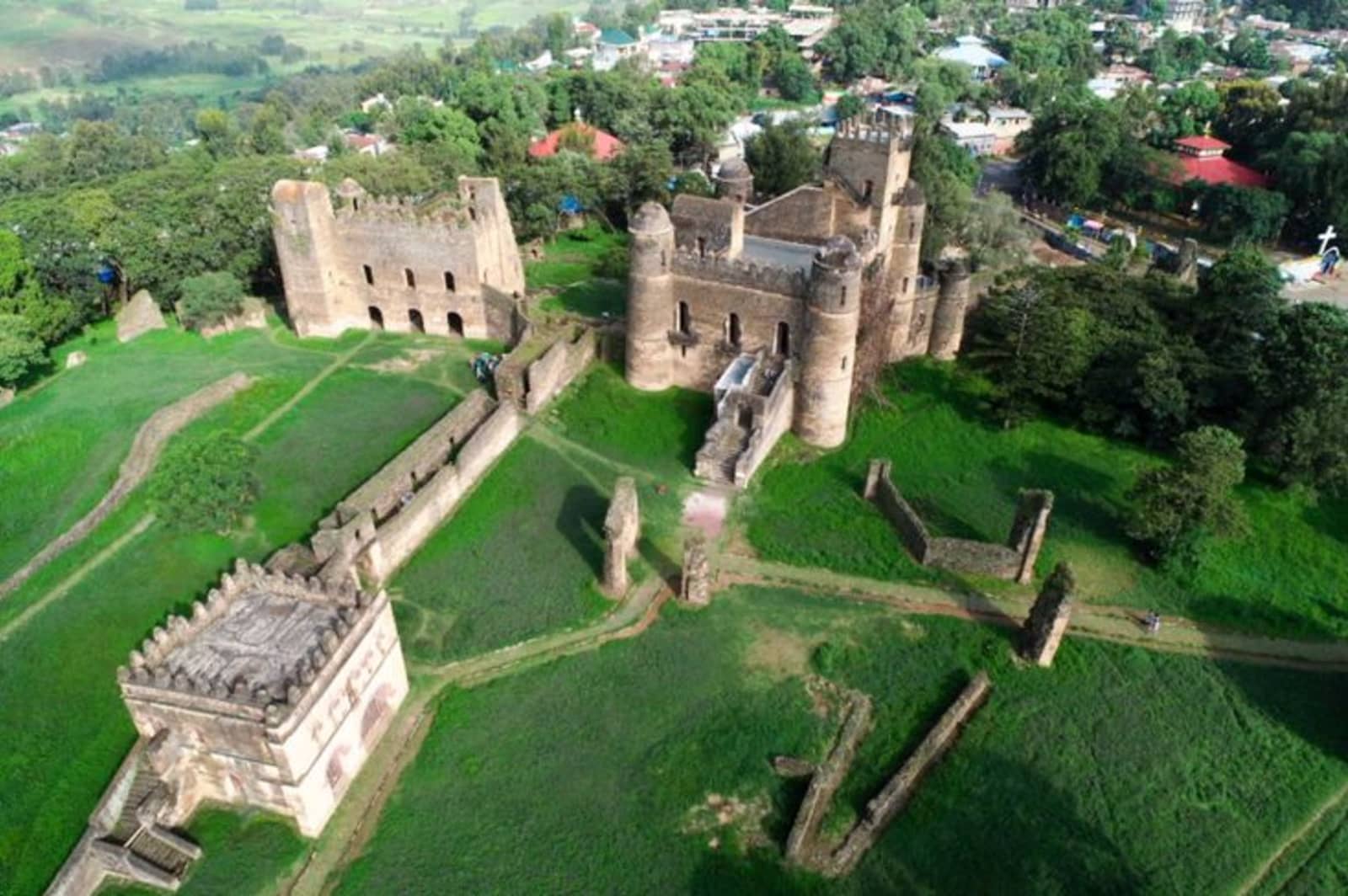 Fasil Ghebbi and Gondar heritage route in Ethiopia