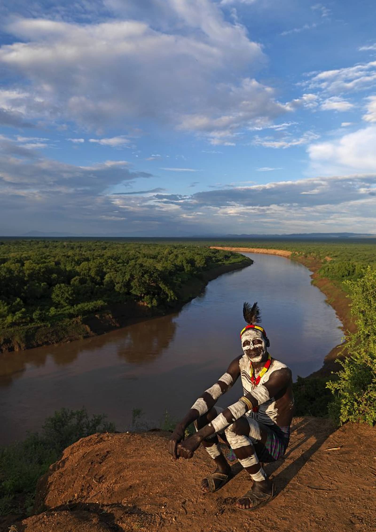 Omo Valley route through Karo villages